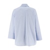 Cotton Poplin V-Neck Shirt