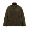Green Padded Field Coat