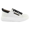 Black and White Sneakers