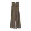 Wide-Leg Wrap Trousers