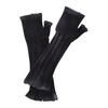 Black Wool Cashmere Gloves Made in Italy