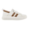 Sneakers - White/Brown - Stylish Model
