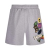 Grey Cotton Polyester Blend Sweater