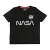 Reflective NASA Logo Black T-shirt