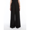 Wide Viscose and Linen Trousers