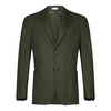 Green Cotton Jacket Classic Style