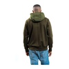 Green Quilted Hooded Jacket with Drawstring