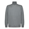 Blue Knit Turtleneck Sweater AW24