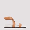 Brown Leather Chunky Sandals