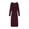 Burgundy Mathilde Dress Bordeaux