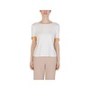 Map Print T-shirt Beige