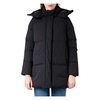 Black Puffer Jacket Lightweight Nylon