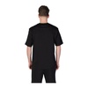 Black Cotton Round Neck T-Shirt