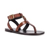 Saint Laurent Hardy Leather Sandals Women