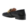 Metallic Letters Loafers