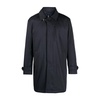 Double Morning Navy Blue Coat