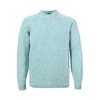 Light Blue Wool Turtleneck Sweater