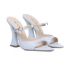 Heavenly Blue Calfskin Sandals