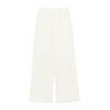 Natural Trousers with Concealed Fastening