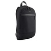 Black Nylon Backpack with Eagle Plaque