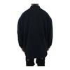 Oversized Shirt Coat Navy Blue