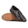 Dark Brown Leather Derby Shoes