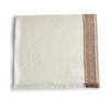 Luxury Jacquard Scarf with Fringed Edges
