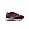 Suede and Laminated Sneakers