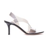 Transparent Patent Sandals with 7cm Heel