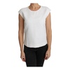 Floral Embroidered Top White
