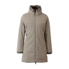 Beige Technical Parka Insulated Jacket