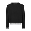 Bicolor Wool Crewneck Sweater
