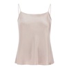 Beige Camisole Top High-Density Satin