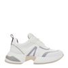 Modern Marble Sneaker in White and Avion