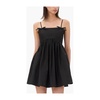 Cotton Poplin Bow Detail Dress