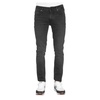 Black Distressed Slim Fit Jeans