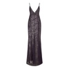 Burgundy Floral Lace Asymmetric Hem Dress