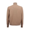 Cashmere Turtleneck Sweater Camel Slim Fit