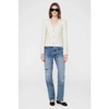 Tweed Jacket - Cream And Black