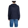 Blue Hooded Knitwear Men Fall/Winter