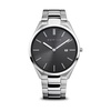 Men's Watch Ultra Slim 40 mm 3 ATM Sapphire Glass Slim Design Bracelet Stainless Steel Band with Stainless Steel Elements 17240-702
