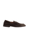 Suede Moccasin Dark Brown