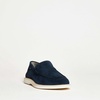 Blue Suede Loafer Shoes