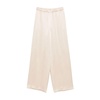 Beige Elasticated Waistband Trousers with Pockets