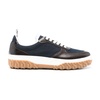 Navy Blue Lace Up Sneakers
