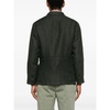 Green Jackets with Concealed Button Fastening