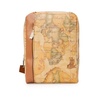 Stylish Leather Bag with Synthetic Accents
