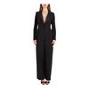 Black Smoking Suit with Wide Leg