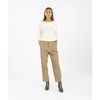 High-Waisted Wool Trousers