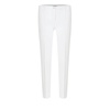 Skinny Fit Pique Cotton Cropped Trousers